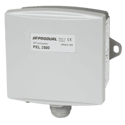 Drukverschiltransmitter voor luchtbehandeling en filterbewaking serie PEL2500