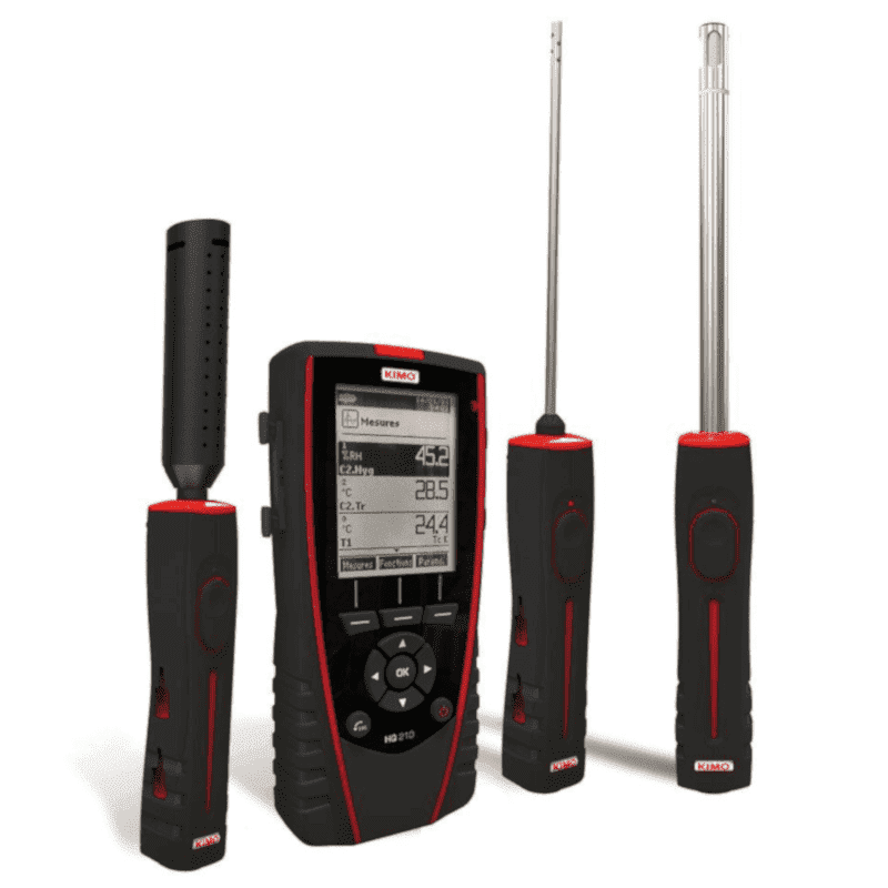 Kimo draagbare binnenklimaatmeter serie HQ210