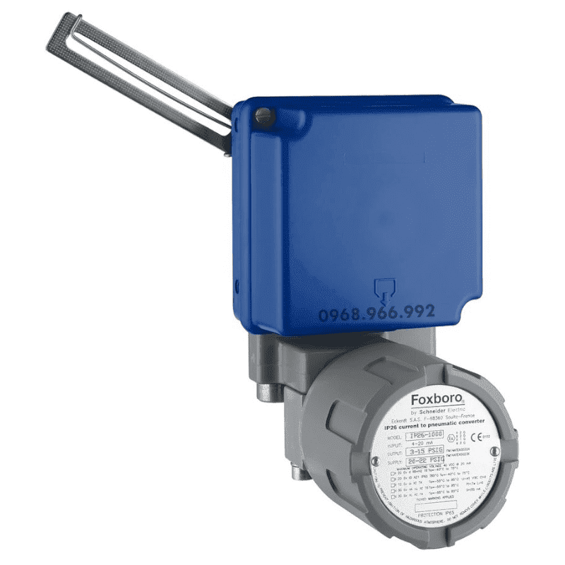 Foxboro Eckardt electro-pneumatische klepstandsteller serie SRI983