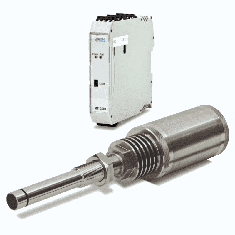 FineTek massa-flowmeter voor poeder, korrels en granulaat serie MF3000