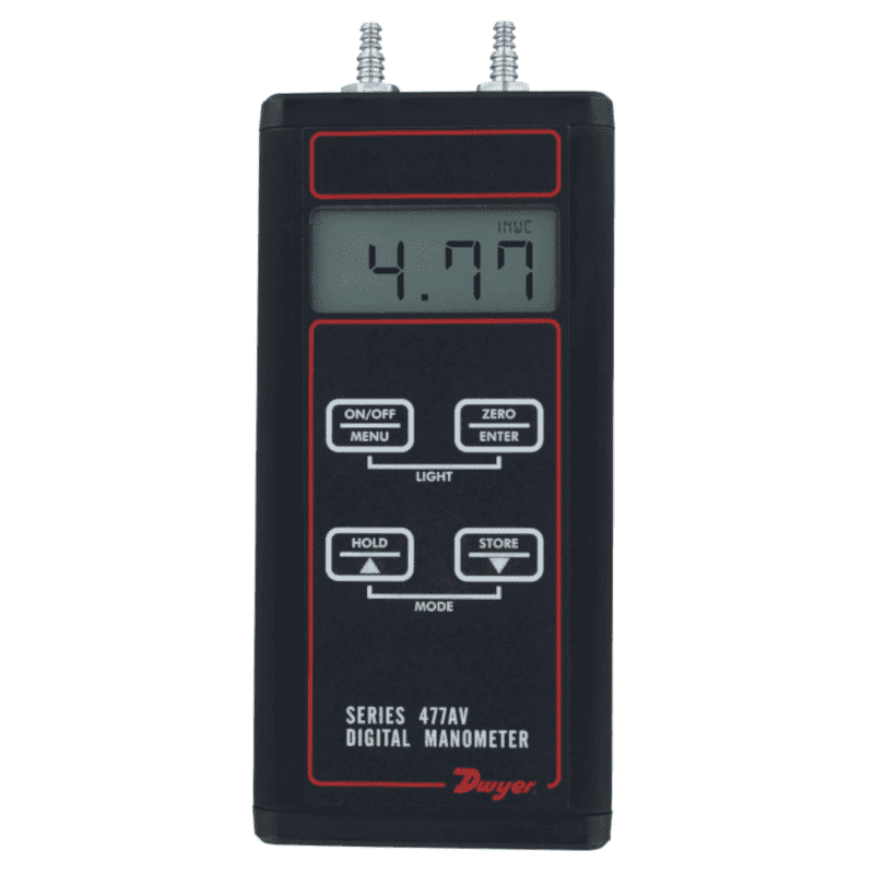 Dwyer drukverschilmeter serie 477AV