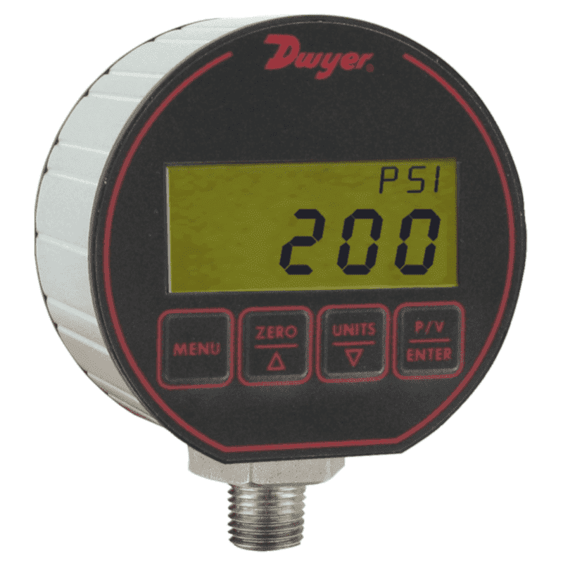 Dwyer digitale manometer en transmitter serie DPG-200
