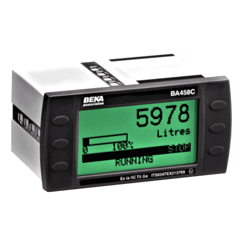 Beka paneel batch controller ATEX serie BA458C