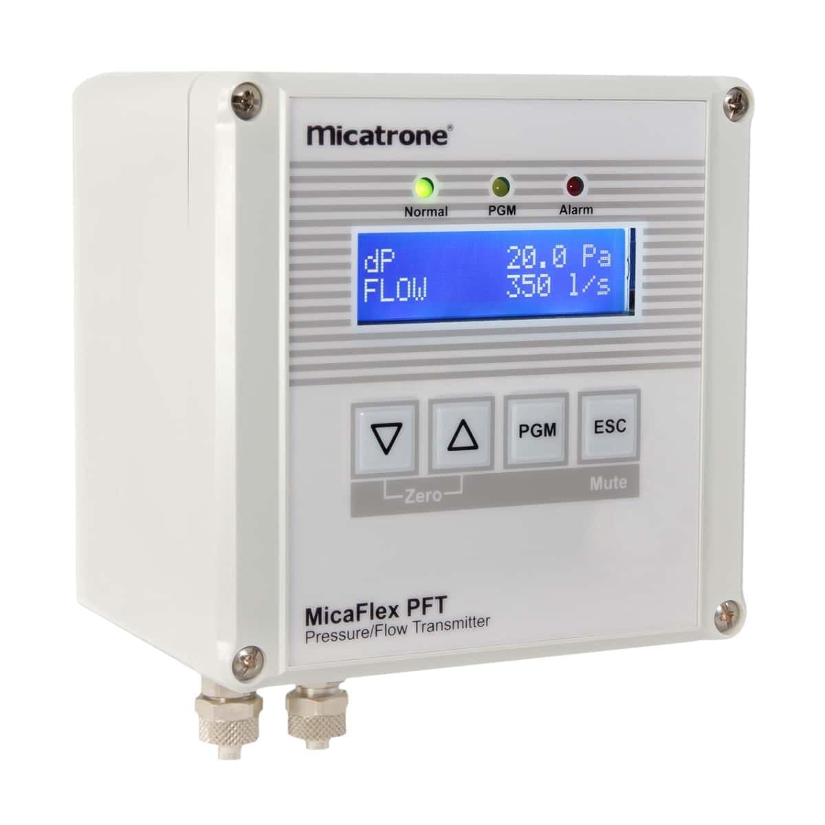 Micatrone drukverschil-flowtransmitter serie MF-PFC