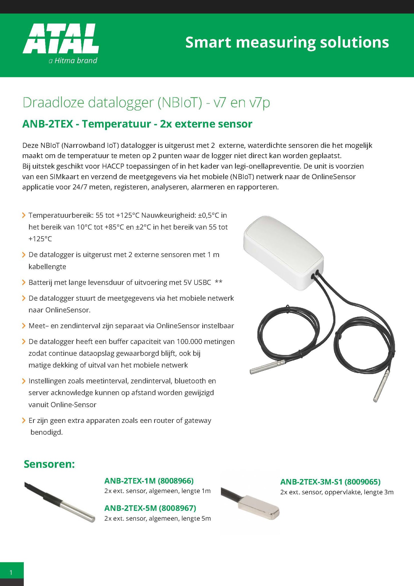 Datasheet ANB-2-TEX