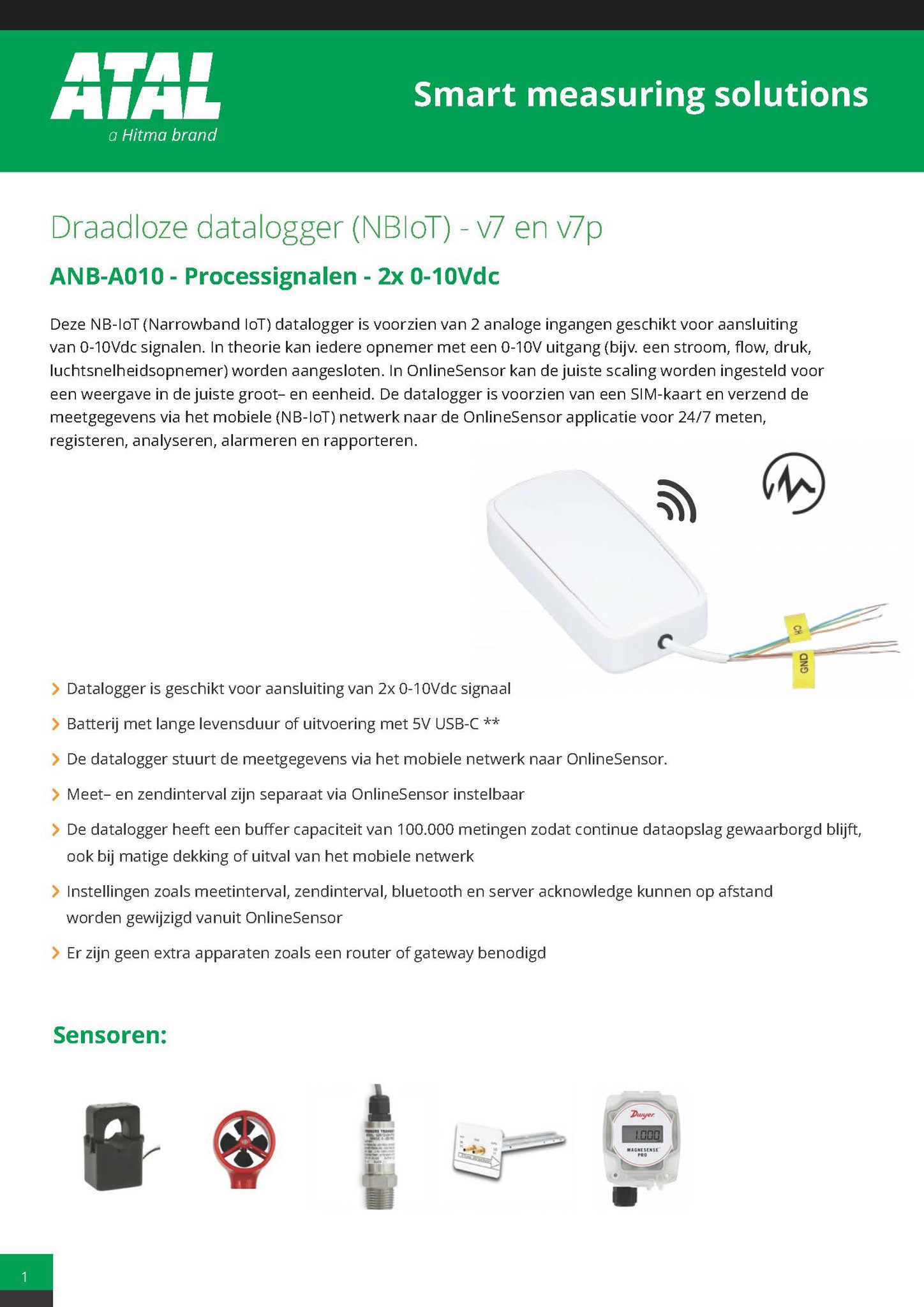 Datasheet ANB-A010