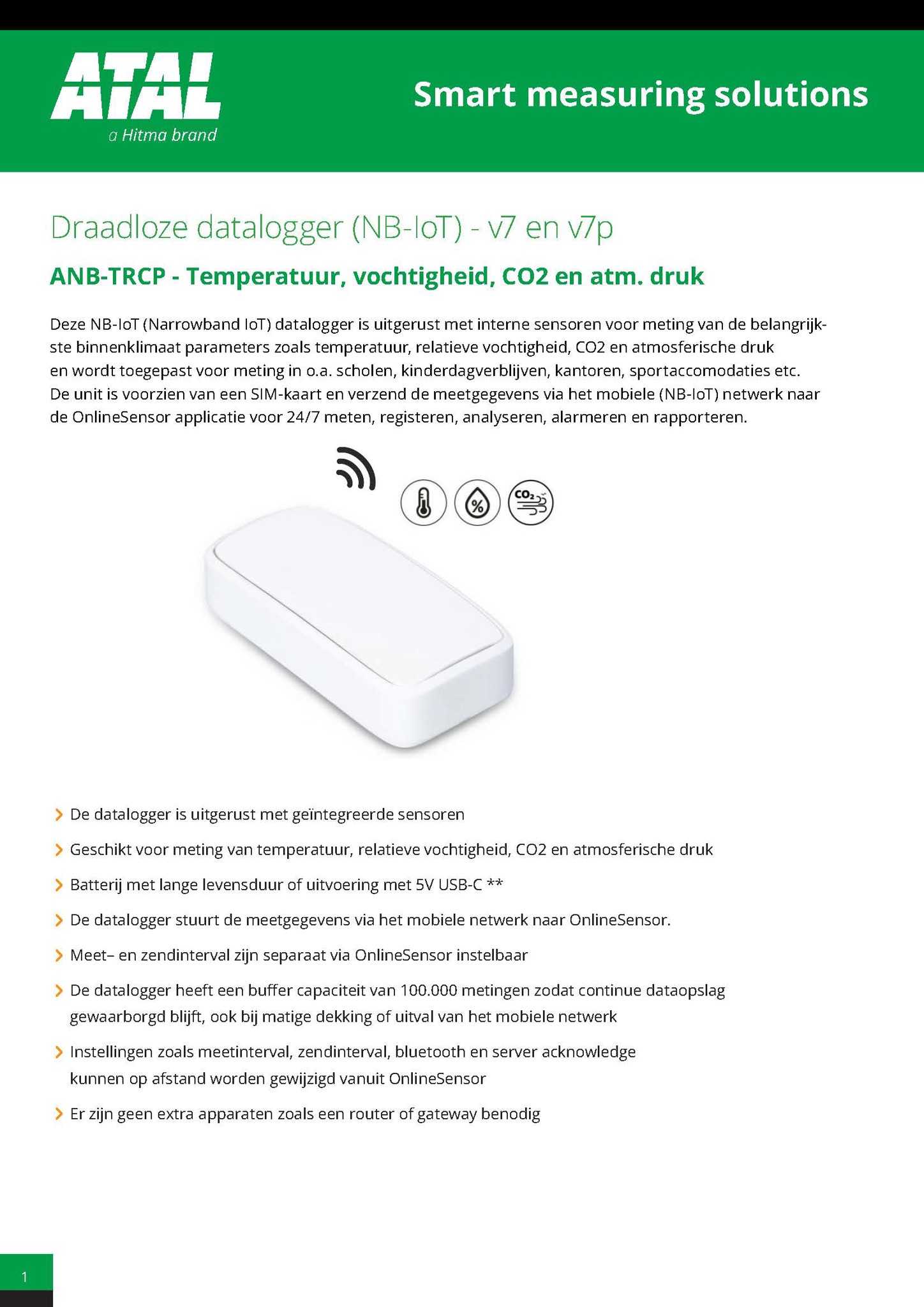 Datasheet ANB-TRCP