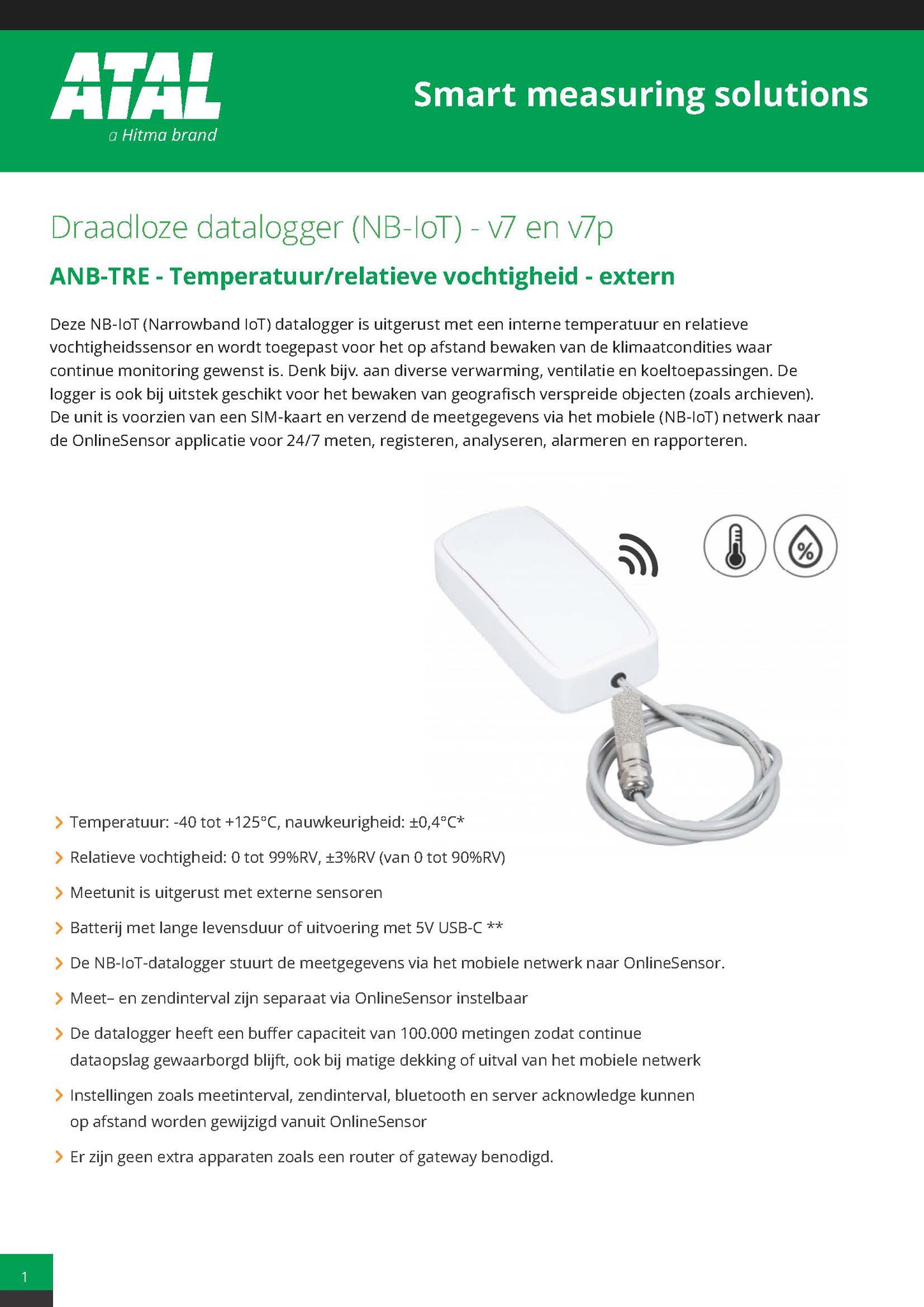 Datasheet ANB-TRE